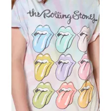 Tie Dye Pastel The Rolling Stones T Shirt at Spencer's