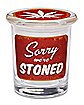 Sorry We're Stoned Storage Jar - 7.5 oz.