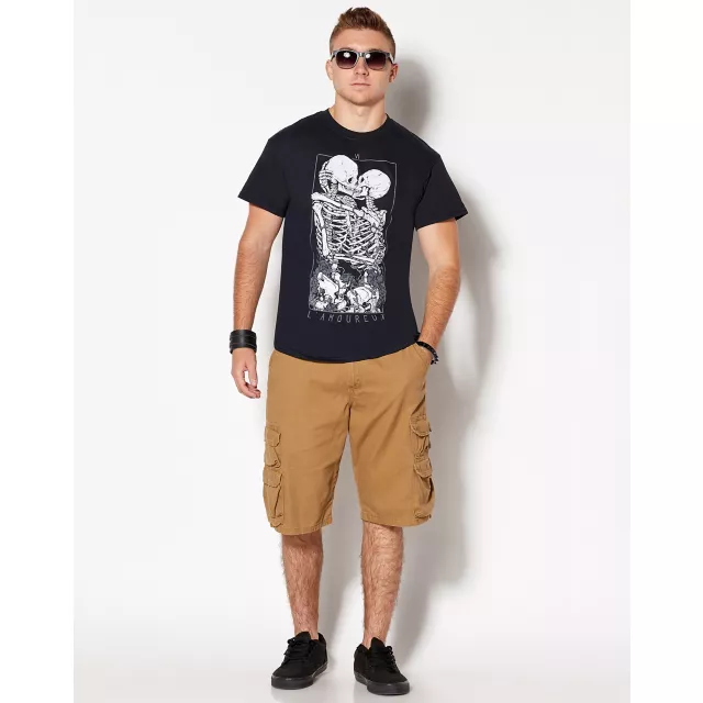 Skeleton Lovers T Shirt at Spencer's