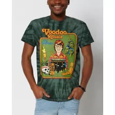 Tie Dye Voodoo Rituals T Shirt - Steven Rhodes at Spencer's