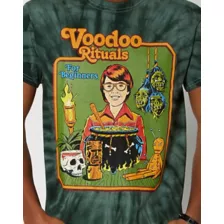 Tie Dye Voodoo Rituals T Shirt - Steven Rhodes at Spencer's