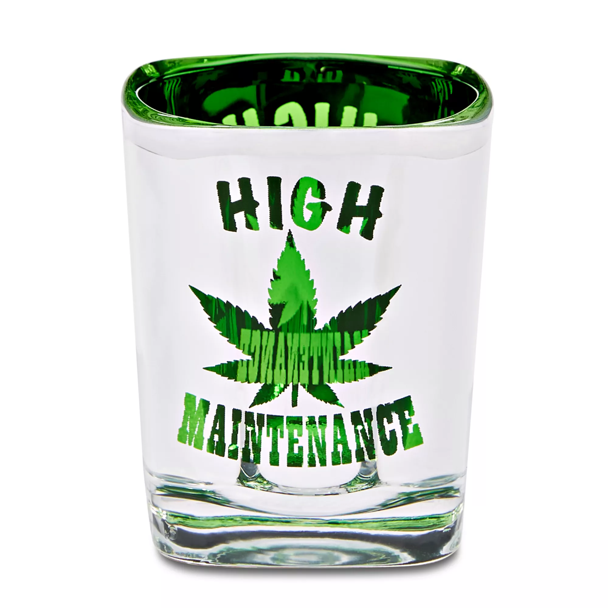 Leaf High Maintenance Shot Glass - 2 oz. at Spencer's