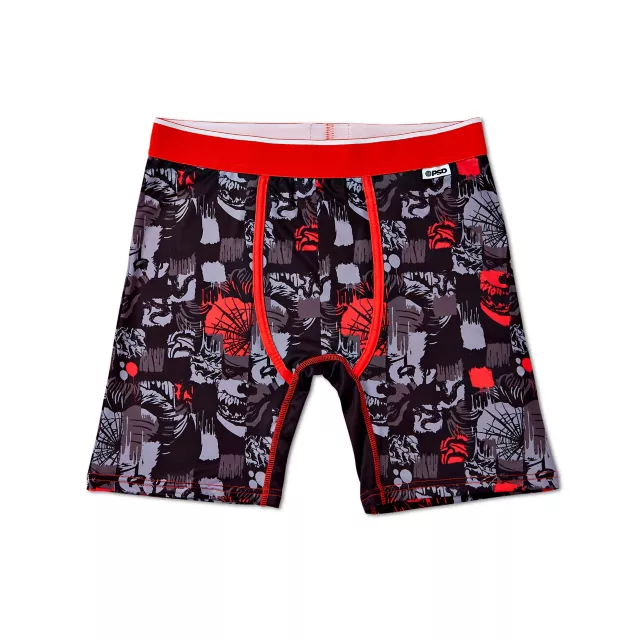 Skull Floral Boxer Briefs at Spencer's