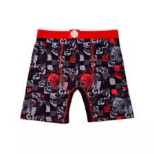 Skull Floral Boxer Briefs at Spencer's