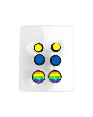 Multi-Pack Pride Rainbow Plugs