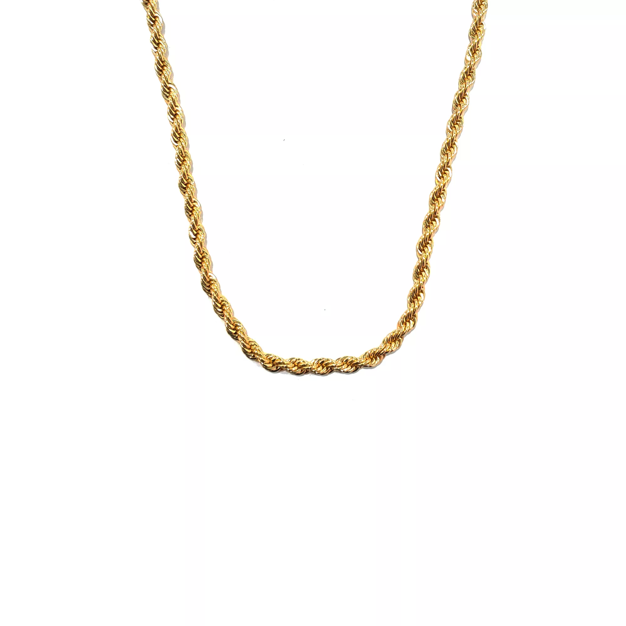 Goldtone Rope Chain Necklace at Spencer's