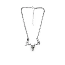 Deer Head Necklace at Spencer's