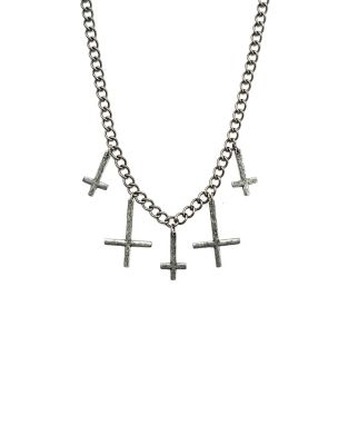Upside Down Cross Necklace – Never Loved