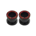 Red CZ Tunnel Plugs at Spencer's