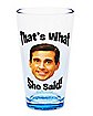 That's What She Said Michael Scott Pint Glass 16 oz. - The Office