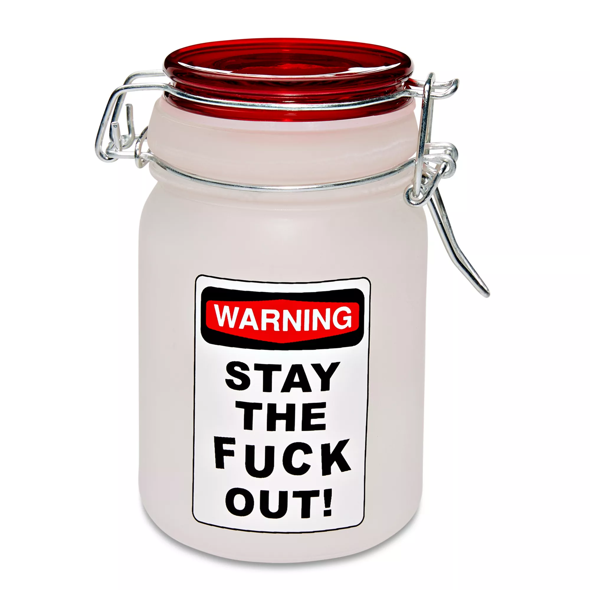 Stay The Fuck Out Stash Jar - 8 oz. at Spencer's