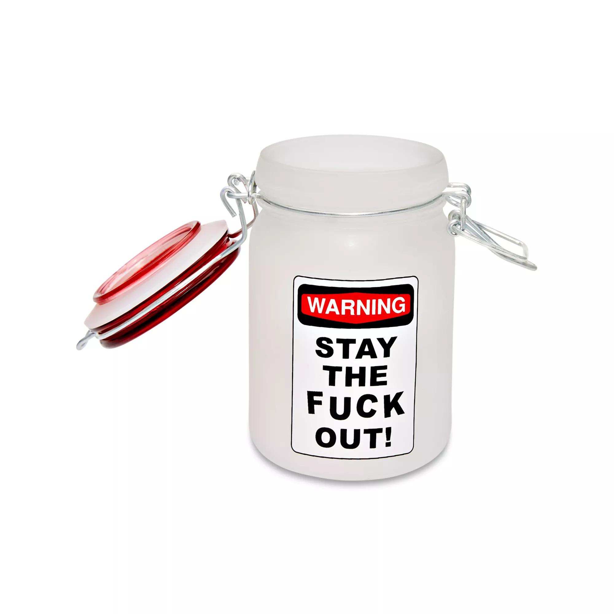 Stay The Fuck Out Stash Jar - 8 oz. at Spencer's