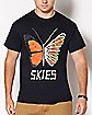 Lil Skies Butterfly Ribs T Shirt