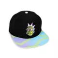 Sublimated Rick Snapback Hat - Rick and Morty at Spencer's