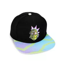 Sublimated Rick Snapback Hat - Rick and Morty at Spencer's