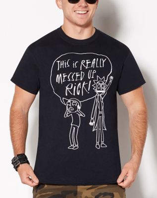 rick and morty t shirt spencer's