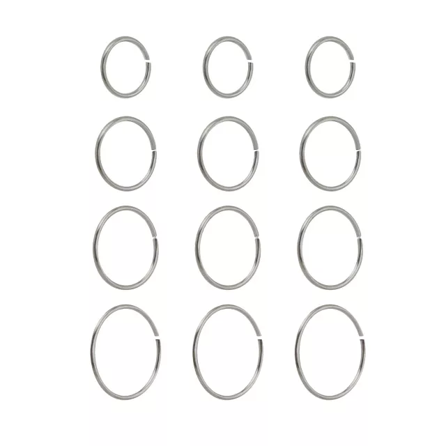 Multi-Pack Hoop Nose Rings - 12 Pack at Spencer's