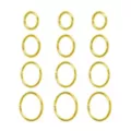 Multi-Pack Goldtone Hoop Nose Rings - 12 Pack at Spencer's