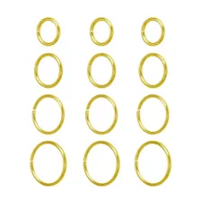 Multi-Pack Goldtone Hoop Nose Rings - 12 Pack at Spencer's