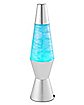 Blue Cloud Glitter Lava Lamp - 10 Inch