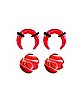 Multi-Pack Red Plugs and Pinchers - 2 Pair