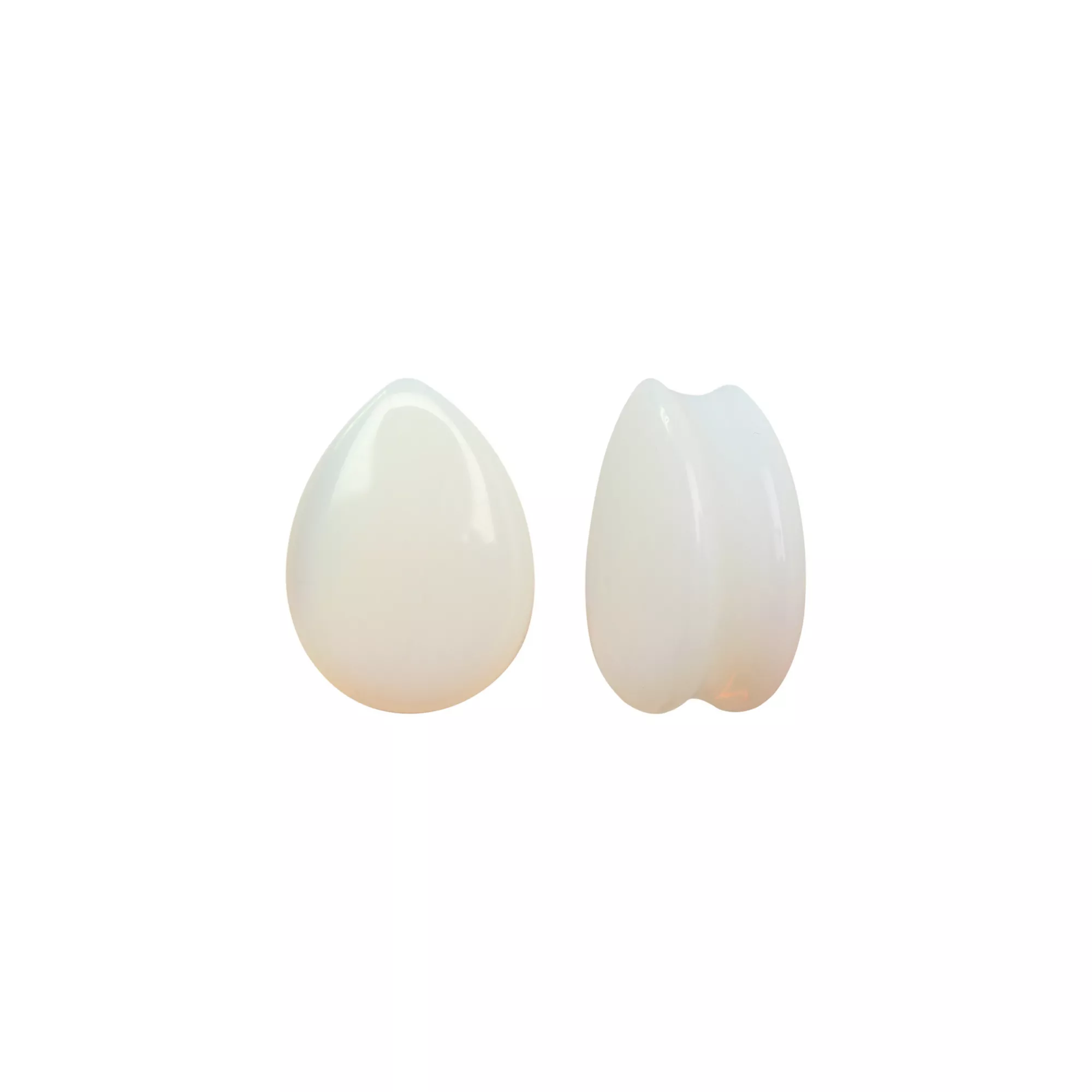 Opalite Teardrop Stone Plugs at Spencer's