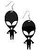 Alien Body Dangle Earrings