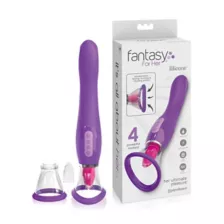 Fantasy for Her Rechargeable Ultimate Pleasure Suction Wand - 4 Inch at Spencer's