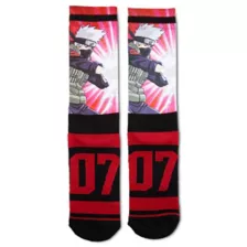 07 Kakashi Crew Socks - Naruto at Spencer's