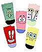 SpongeBob SquarePants Character Socks - 5 Pack