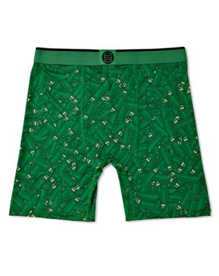 Rick and Morty Pickle Rick All Over Print Boxer Briefs-XLarge (40-42) 