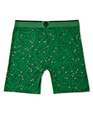 Rick and Morty Pickle Rick All Over Print Boxer Briefs-XLarge (40