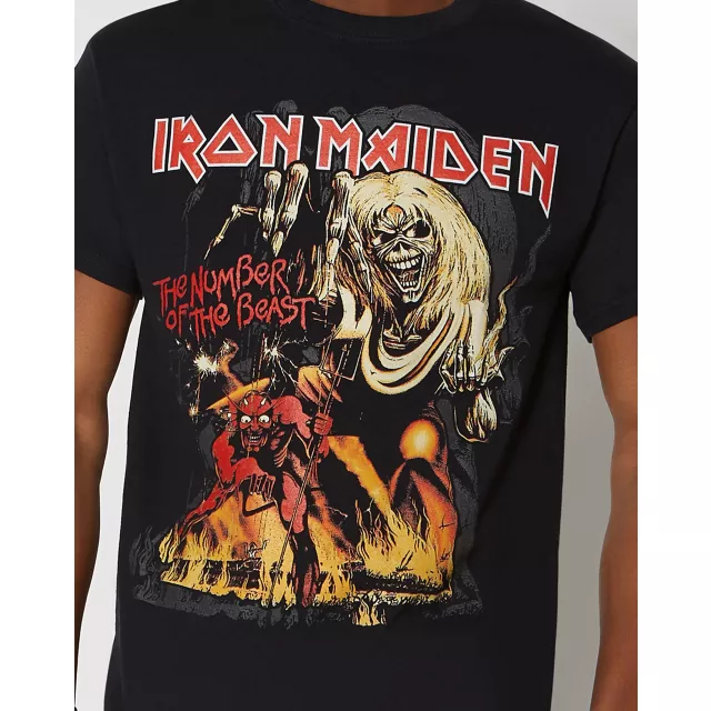 Iron Maiden The Number of the Beast T Shirt at Spencer's
