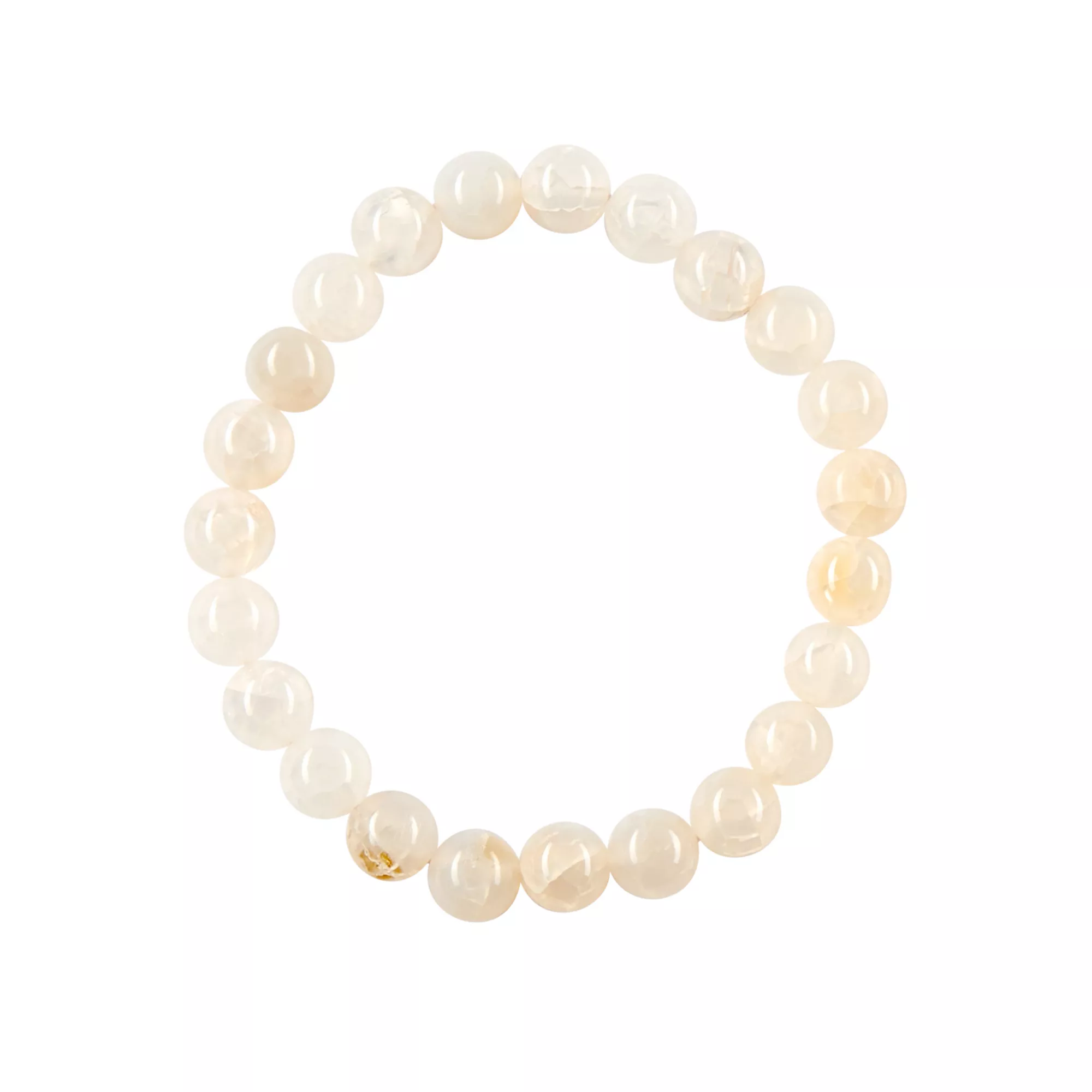 Semi-Precious Clear Quartz Bracelet at Spencer's