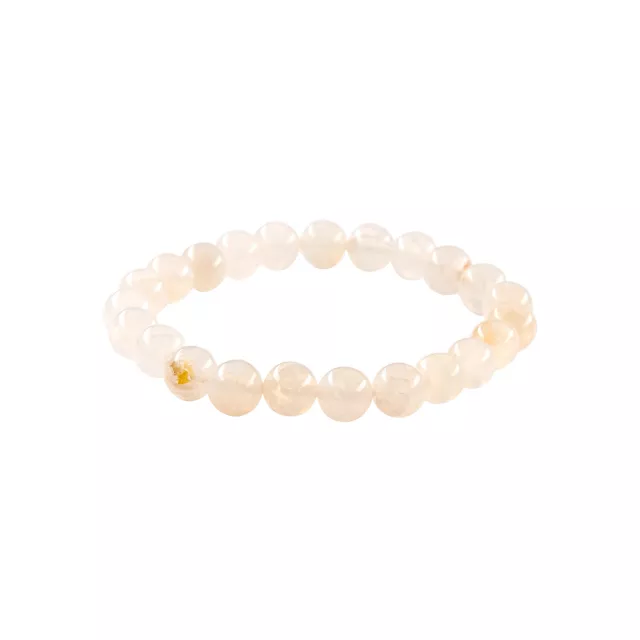 Semi-Precious Clear Quartz Bracelet at Spencer's