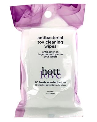 Antibacterial Sex Toy Cleaning Wipes Hott Love