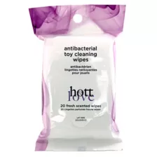 Antibacterial Sex Toy Cleaning Wipes - Hott Love at Spencer's