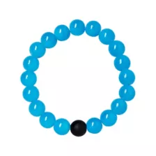 Blue and Black Long Distance Beaded Bracelets - 2 Pack at Spencer's