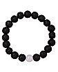 Black And White Long Distance Beaded Bracelets - 2 Pack