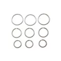 Multi-Pack Split Rings 9 Pack - 20 Gauge at Spencer's
