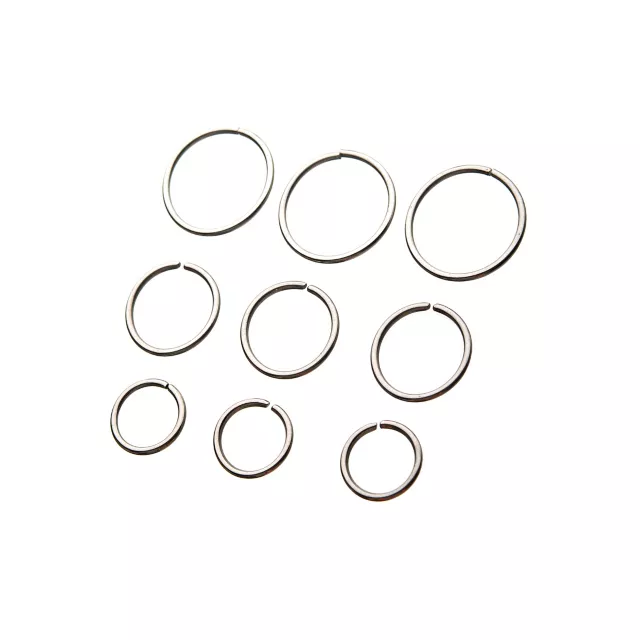 Multi-Pack Split Rings 9 Pack - 20 Gauge at Spencer's