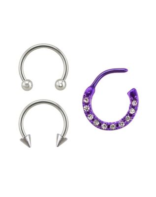 Spencers hot sale septum rings