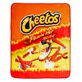 Flamin Hot Cheetos Fleece Blanket Spencer s