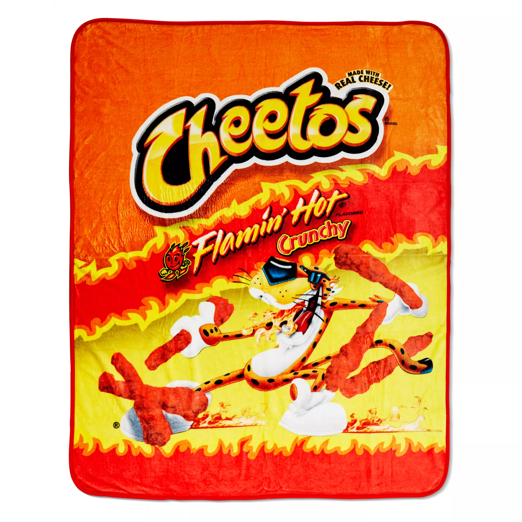 Flamin' Hot Cheetos Fleece Blanket at Spencer's