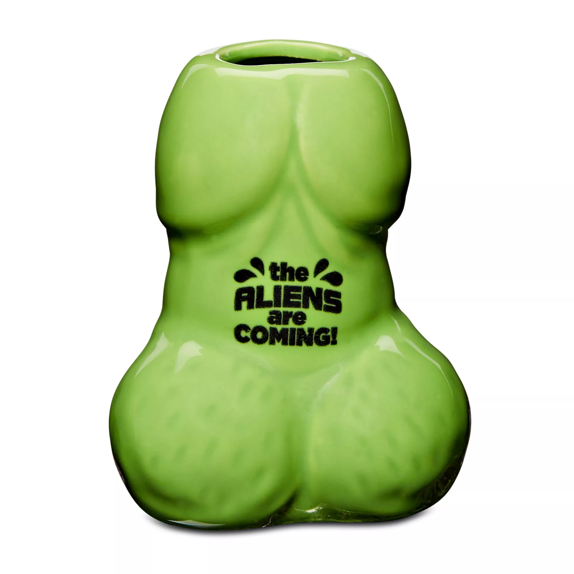 Aliens Are Coming Penis Shot Glass - 2 oz. at Spencer's