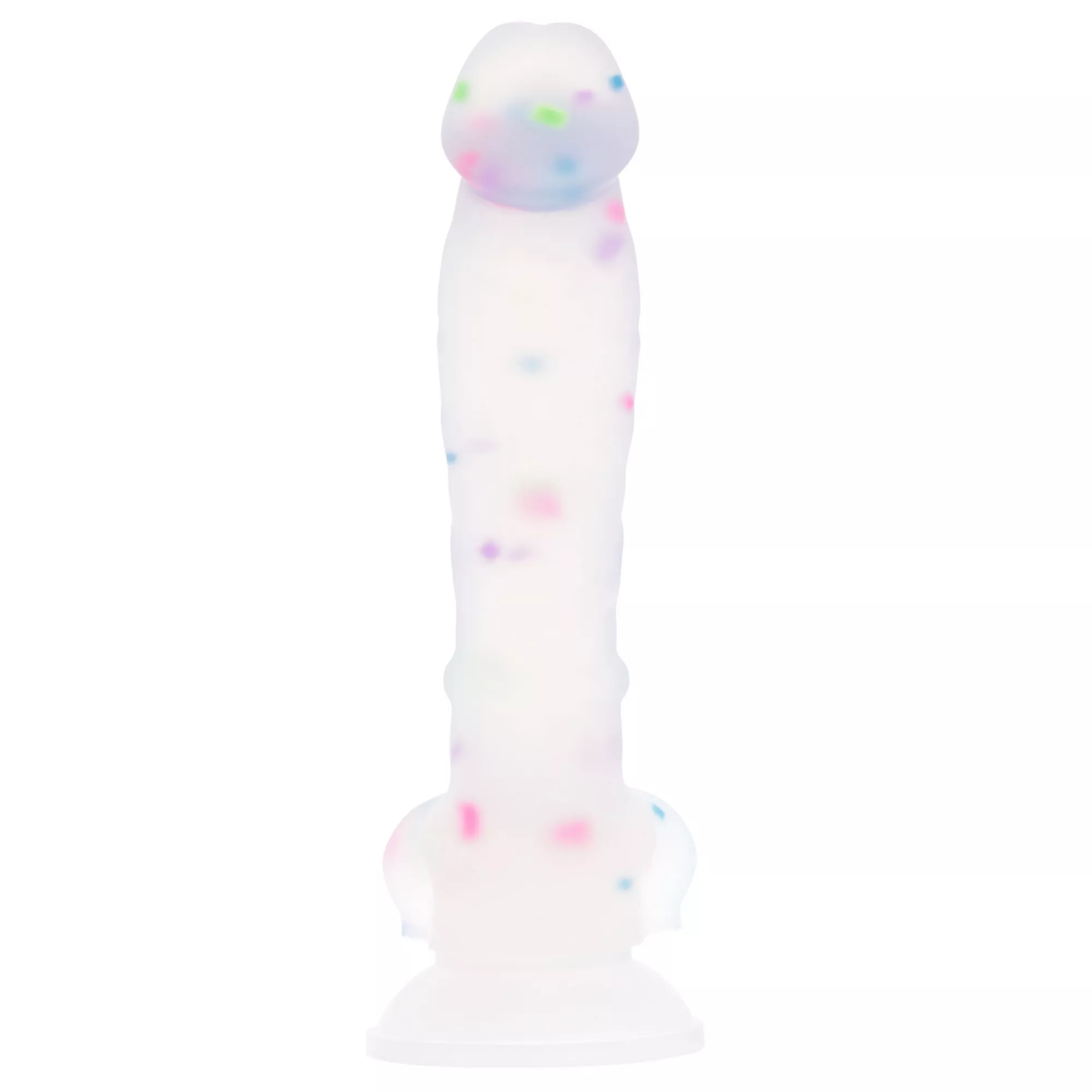 Party Hard Suction Cup Confetti Dildo - Hott Love Extreme at Spencer's