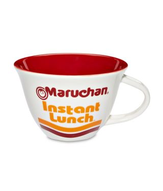 Ramen Noodles Soup Mug with Spoon – 16 oz.
