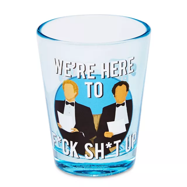 Here To Fuck Shit Up Shot Glass 1.5 oz. - Step Brothers at Spencer's