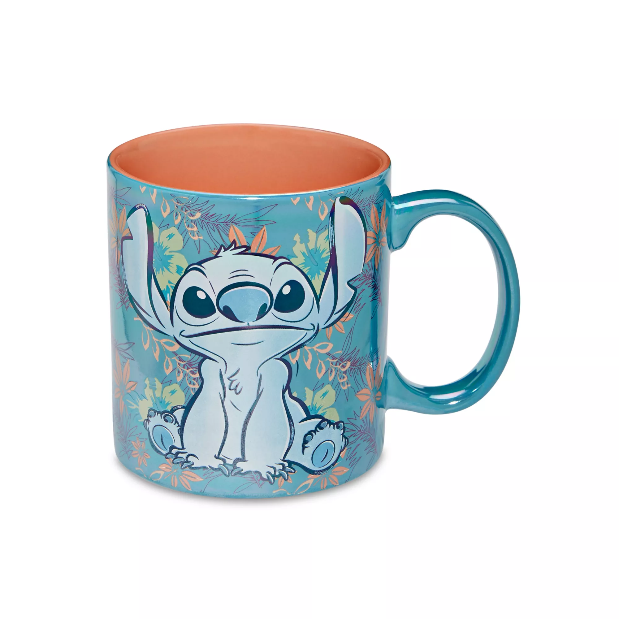 Floral Stitch Coffee Mug 20 oz. - Disney at Spencer's