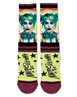 Harley Quinn Birds of Prey Socks